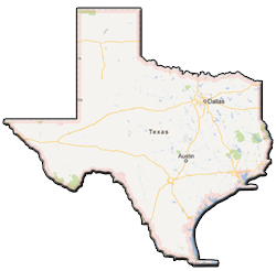 texas map